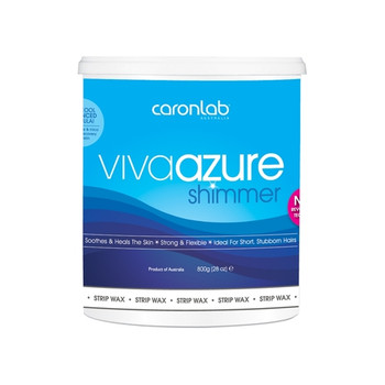 Caron Viva Azure Shimmer Strip Clear Wax 800g