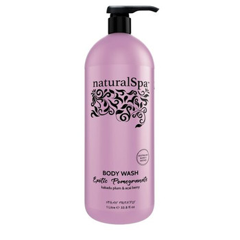 Natural Spa Exotic Pomegranate Body Wash 1Lt