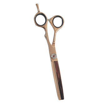 Bob 6.5 Inch Thinning Scissors - Rose Gold - Right Hand