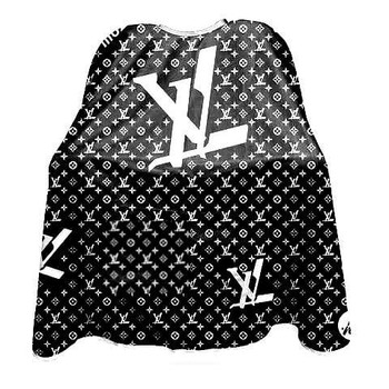 Barber Cape - LV - Black & White