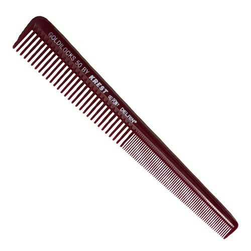 Krest Goldilocks 50 Tapered Barber Comb Krest Goldilocks 50 Tapered Barber Comb