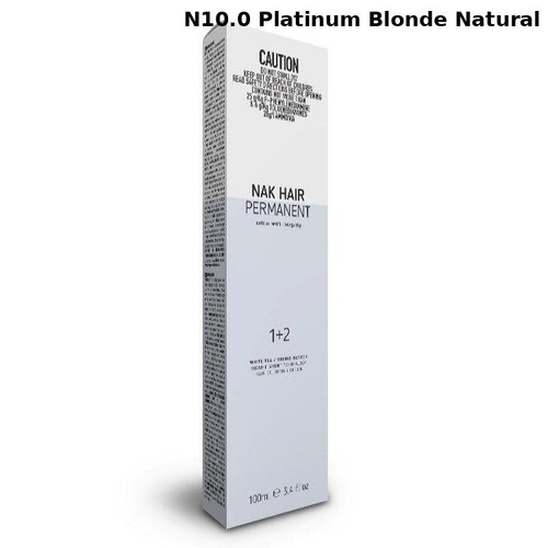 NAK Permanent Colour - N10.0 Platinum Blonde Natural