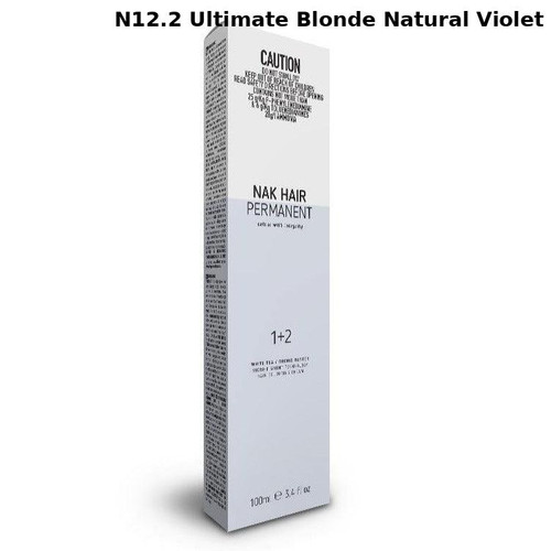 NAK Permanent Colour - N12.2 Ultimate Blonde Natural Violet
