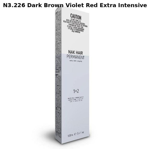 NAK Permanent Colour - N3.226 Dark Brown Violet Red Extra Intensive
