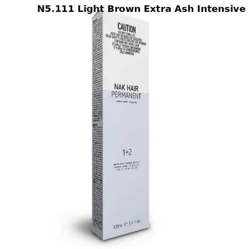 NAK Permanent Colour - N5.111 Light Brown Extra Ash Intensive