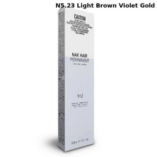 NAK Permanent Colour - N5.23 Light Brown Violet Gold