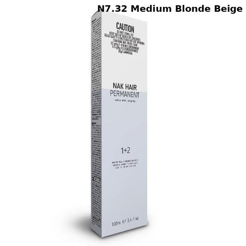 NAK Permanent Colour - N7.32 Medium Blonde Beige