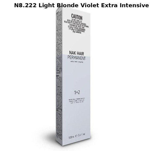 NAK Permanent Colour - N8.222 Light Blonde Violet Extra Intensive