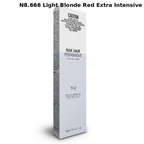 NAK Permanent Colour - N8.666 Light Blonde Red Extra Intensive
