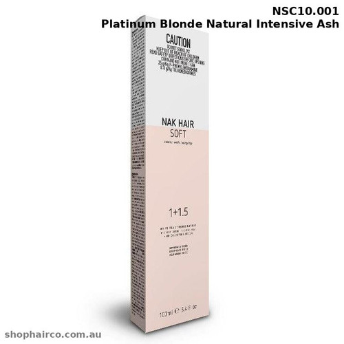 NAK Soft Colour - NSC10.001 Platinum Blonde Natural Intensive Ash