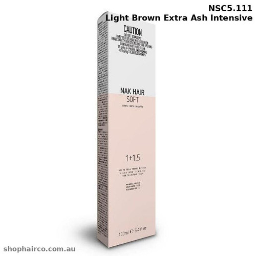 NAK Soft Colour - NSC5.111 Light Brown Extra Ash Intensive