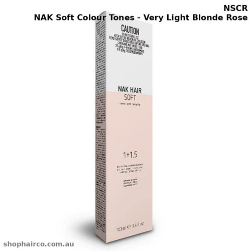 NAK Soft Colour - NSCR Very Light Blonde Rose