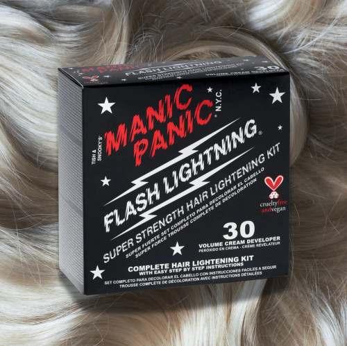 Manic Panic Flash Lightening Bleach Kit - 30 Volume Developer