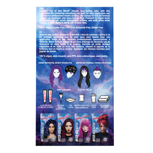 Manic Panic Love Power Purple Inter-GEL-actic Hair Color Kit