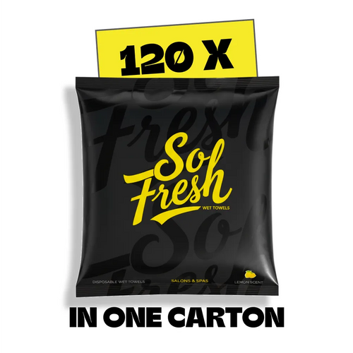 So Fresh - Microfiber Premium Wet Towel (30cm x 60cm) - 120 Pack