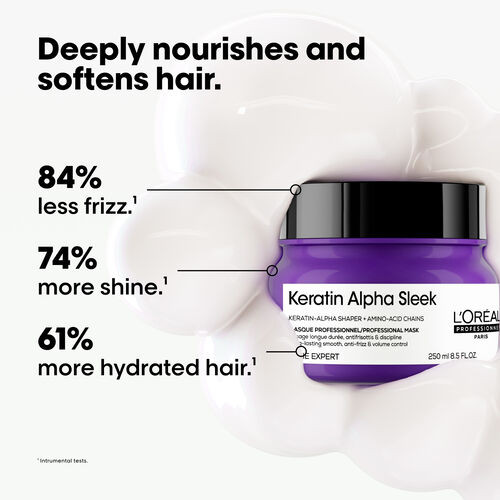 L'Oreal Keratin Alpha Sleek Mask 250ml