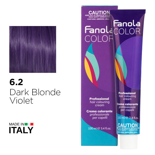 Fanola Color 6.2 Dark Blonde Violet 100ml