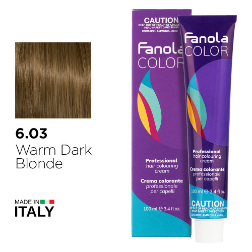 Fanola Color 6.03 Warm Dark Blonde 100ml