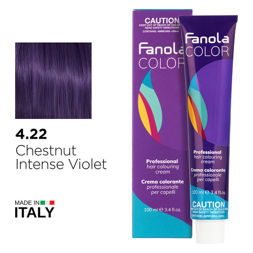 Fanola Color 4.22 Chestnut Intense Violet 100ml
