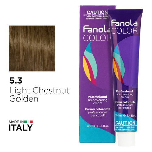 Fanola Color 5.3 Light Chestnut Golden 100ml