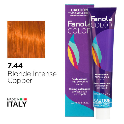 Fanola Color 7.44 Bold Intense Copper 100ml