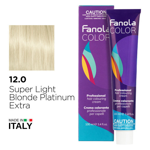 Fanola Color 12.0 Super Light Blonde Platinum Extra 100ml