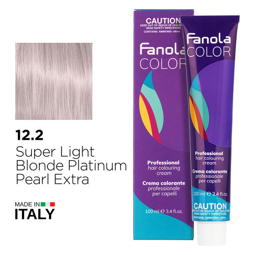 Fanola Color 12.2 Super Light Blonde Platinum Pearl Extra 100ml