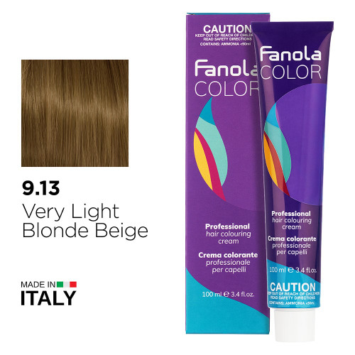 Fanola Color 9.13 Very Light Blonde Beige 100ml