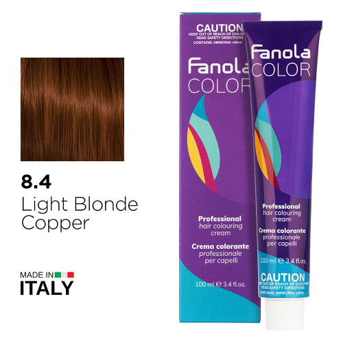 Fanola Color 8.4 Light Blonde Copper 100ml