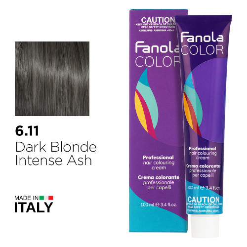 Fanola Color 6.11 Dark Blonde Intense Ash 100ml