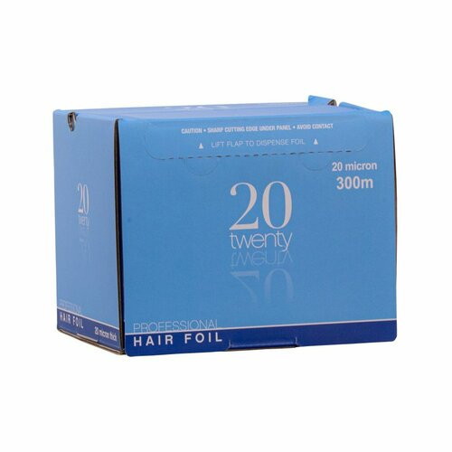 Twenty 20 Silver Foil 12cm x 300m - 20 Micron