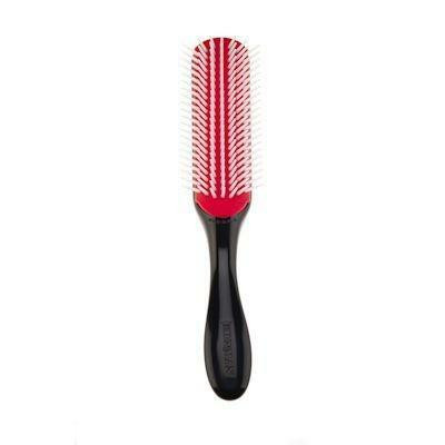 Denman Brushes D3 Medium Styling Brush 7 Rows Black/Red Hairco