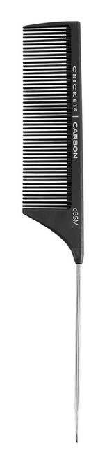 Cricket Carbon Comb C55M Medium Tooth Metal Tail