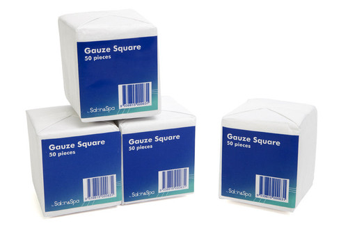 Salon & Spa - Gauze Squares  Large 50pcs Per Pack  (30cm X 30cm)
