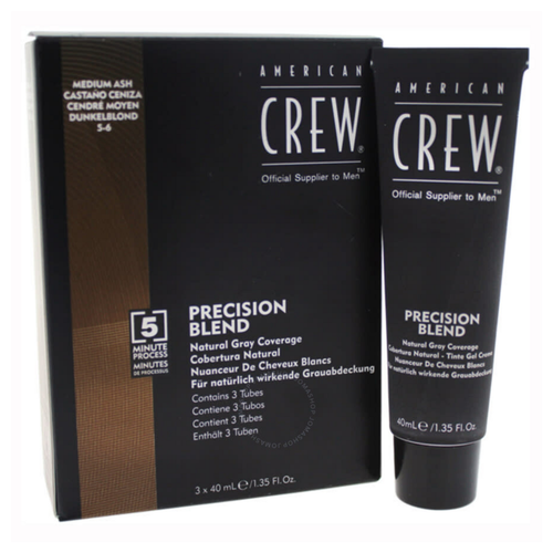 American Crew Precision Blend - Medium Ash - 3x40ml