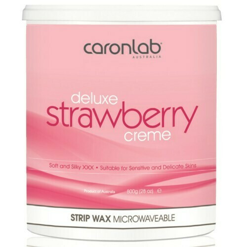 Caron Delux Strawberry Cream Strip Wax 800 grams