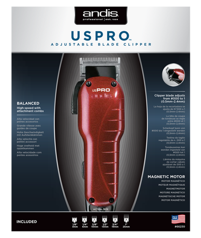 Andis usPro™ Adjustable Blade Corded Clipper