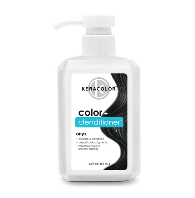 Keracolor Color Clenditioner Colour Shampoo Onyx 355ml