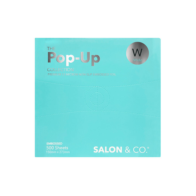 Salon & Co. Pop Up Foil Wide - 500 Sheets (15cm x 27.3cm)