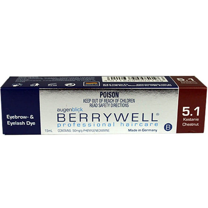 Berrywell Eyelash Tint Chestnut - #5.1 15ml