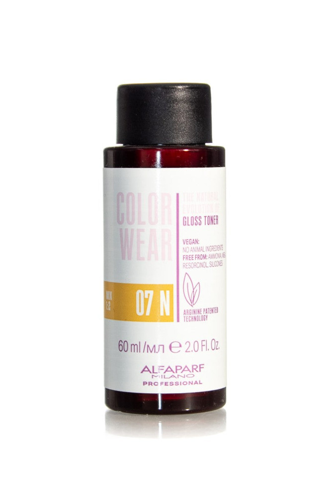 Alfaparf Color Wear Gloss Toner 07N 60ml