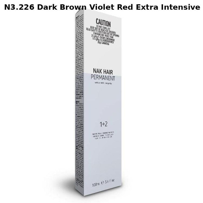 NAK Permanent Colour - N3.226 Dark Brown Violet Red Extra Intensive