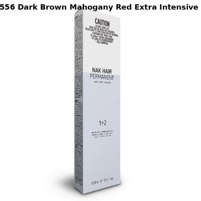 NAK Permanent Colour - N3.556 Dark Brown Mahogany Red Extra Intensive