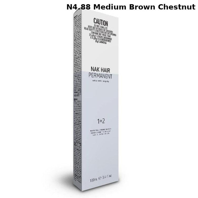 NAK Permanent Colour - N4.88 Medium Brown Chestnut