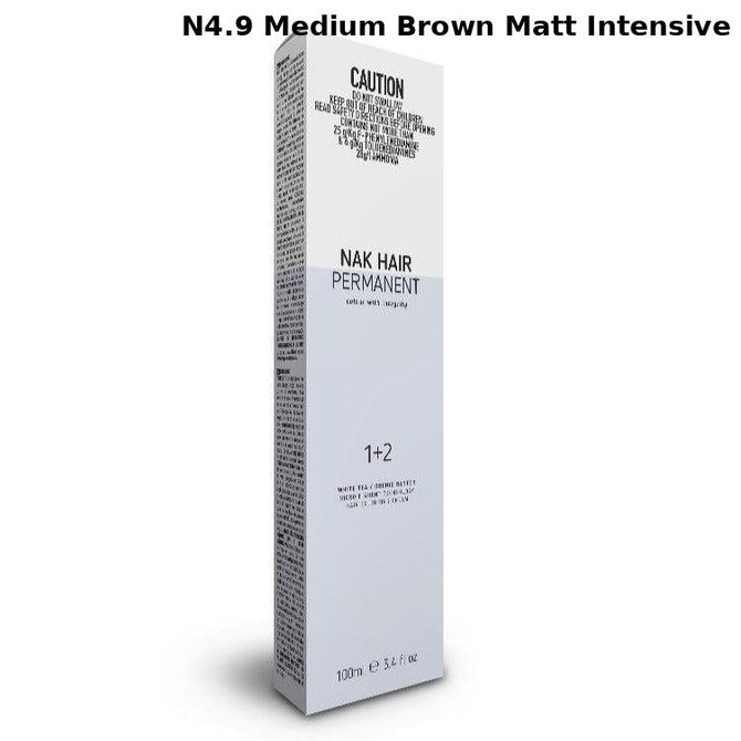 NAK Permanent Colour - N4.9 Medium Brown Matt Intensive