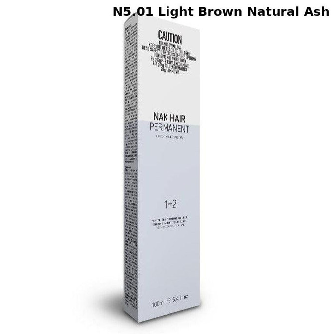 NAK Permanent Colour - N5.01 Light Brown Natural Ash