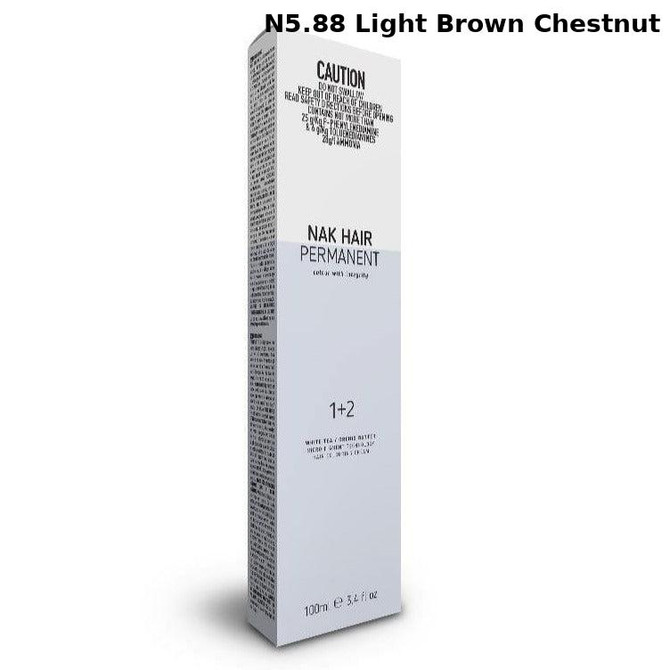 NAK Permanent Colour - N5.88 Light Brown Chestnut