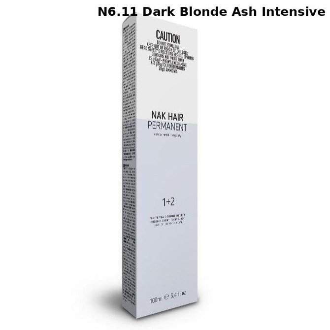 NAK Permanent Colour - N6.11 Dark Blonde Ash Intensive