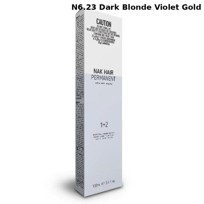 NAK Permanent Colour - N6.23 Dark Blonde Violet Gold