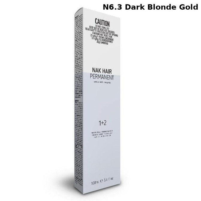 NAK Permanent Colour - N6.3 Dark Blonde Gold